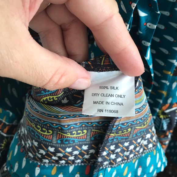 Anthropologie Dress - Living Teal - Picture 6 of 6